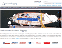 Tablet Screenshot of northernrigging.com